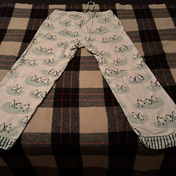 MUNKI MUNKI Penguins flannel Pajama set S - Picture 8 of 8